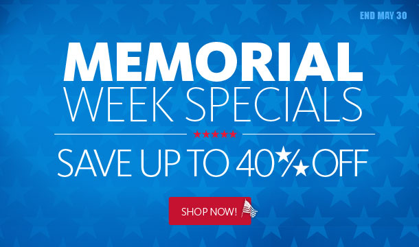 Memorial Week Specials